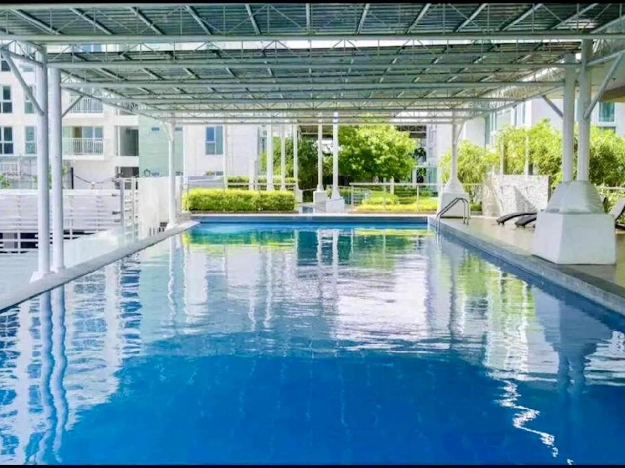 Abreeza Studio Suite 2321 - Pool, Wifi, City View, Washer, Ac, Netflix, Mall Davao ภายนอก รูปภาพ
