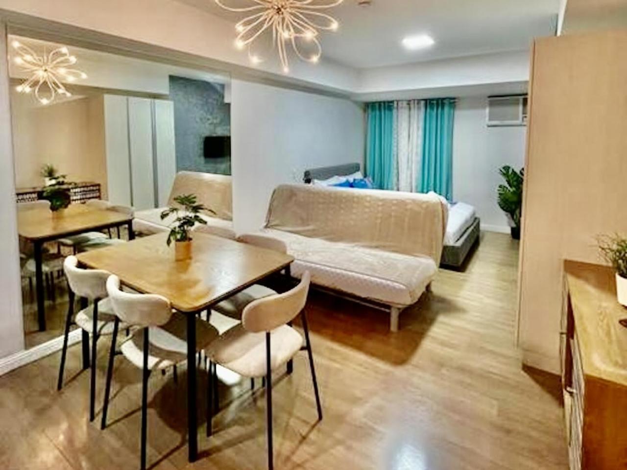 Abreeza Studio Suite 2321 - Pool, Wifi, City View, Washer, Ac, Netflix, Mall Davao ภายนอก รูปภาพ