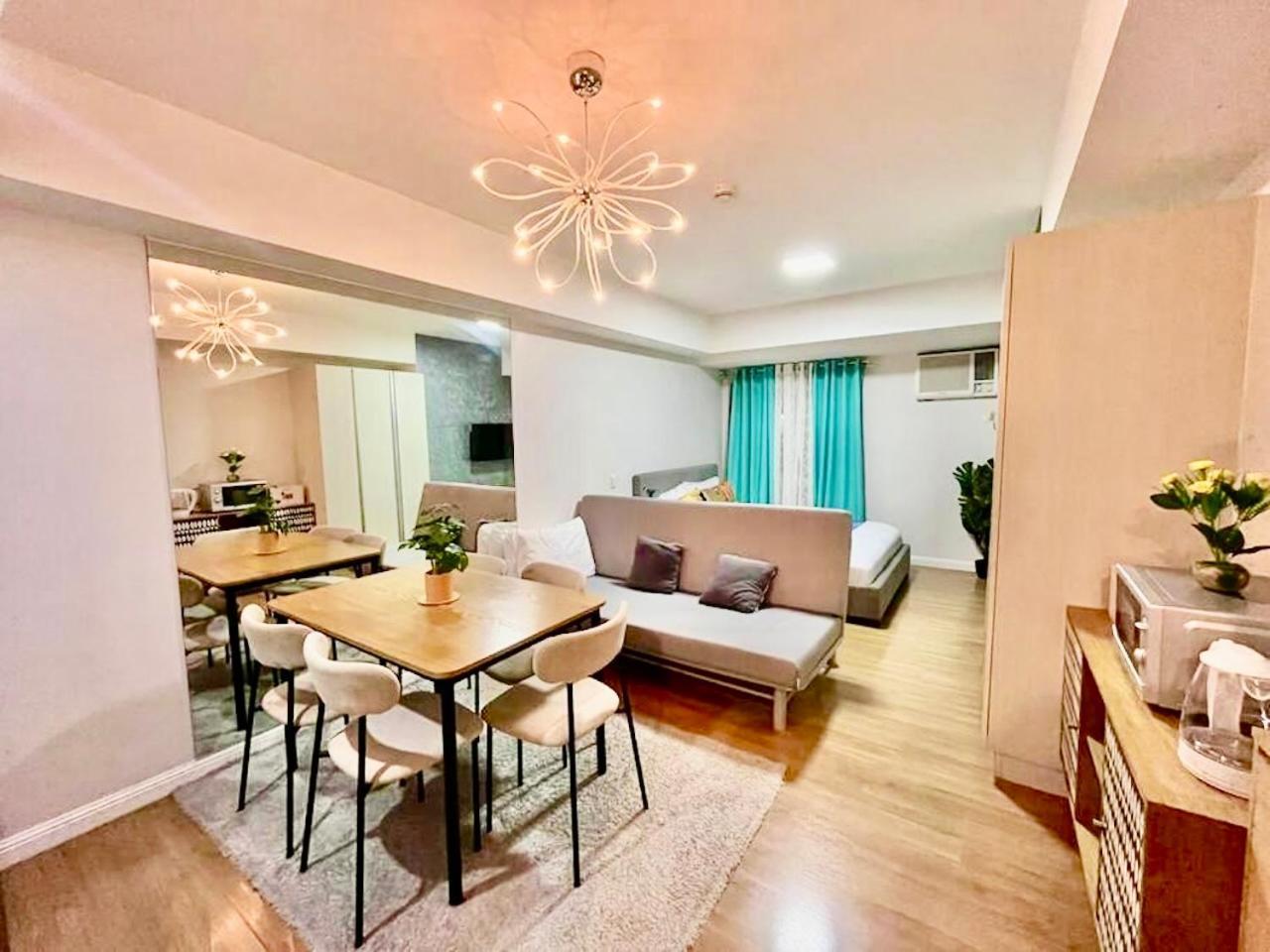 Abreeza Studio Suite 2321 - Pool, Wifi, City View, Washer, Ac, Netflix, Mall Davao ภายนอก รูปภาพ